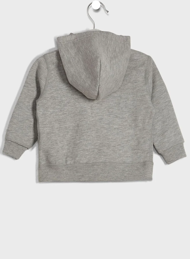 POLO RALPH LAUREN Infant Logo Zip Through Hoodie