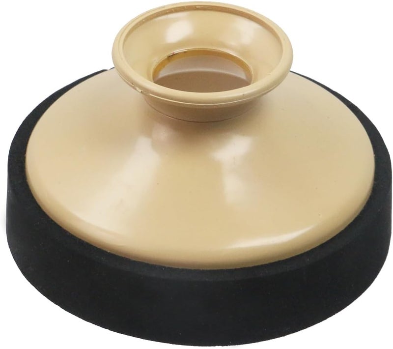 FarBoat 1 Pcs Alto Sax Mute Silencer Lightweight Plastic Sax Mute ABS Noise Remover Music Accessory for Alto Saxophone, Khaki-Colored - Image 1