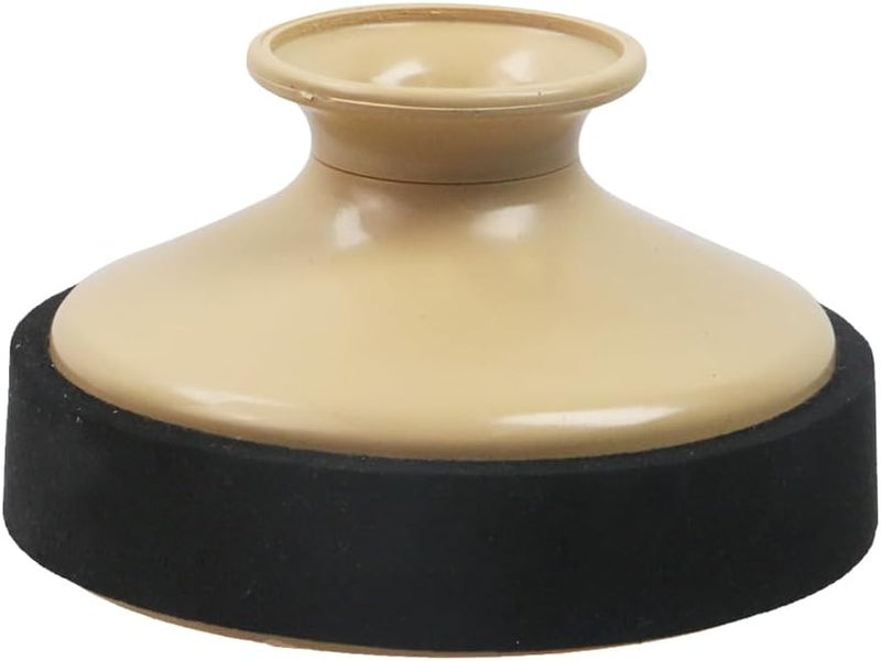 FarBoat 1 Pcs Alto Sax Mute Silencer Lightweight Plastic Sax Mute ABS Noise Remover Music Accessory for Alto Saxophone, Khaki-Colored - Image 5