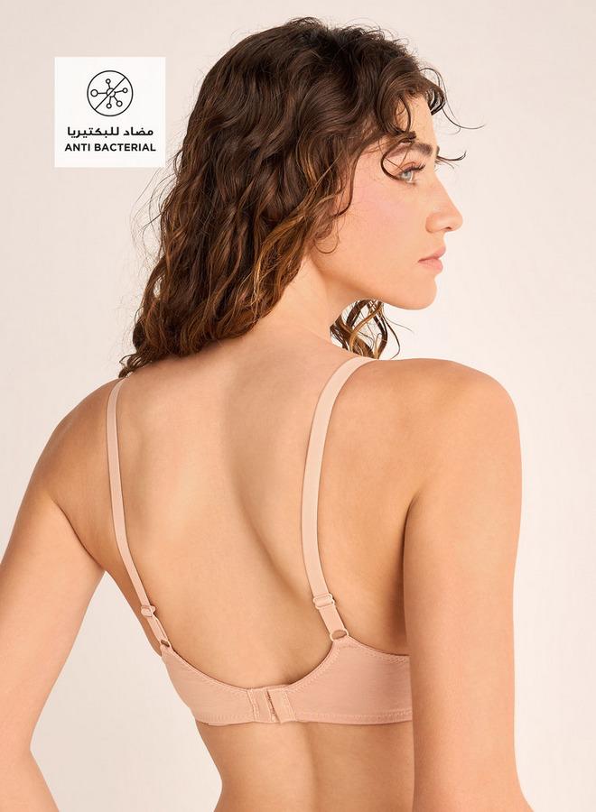 Splash FAV Lace Detail Demi Bra with Hook and Eye Closure - Image 2