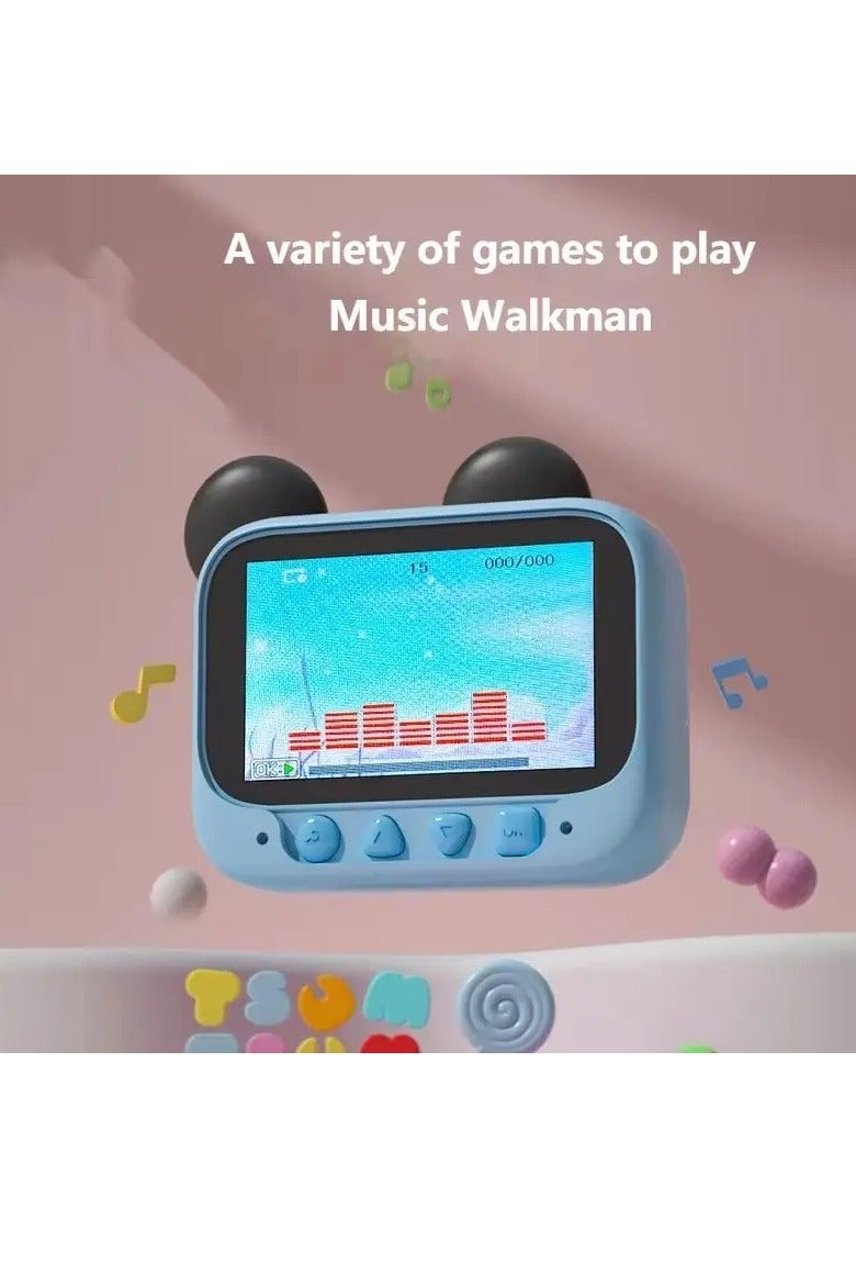 Children Mini Camera, High Definition Baby Toy Camera, Lightweight And Durable Cartoon Digital Camera, Portable Camera Toy For Boys And Girls, (1pc, Light Pink) - Image 2