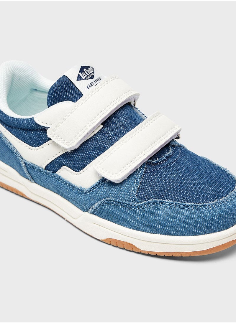Lee Cooper - Kids Low Top Velcro Sneaker - Image 1