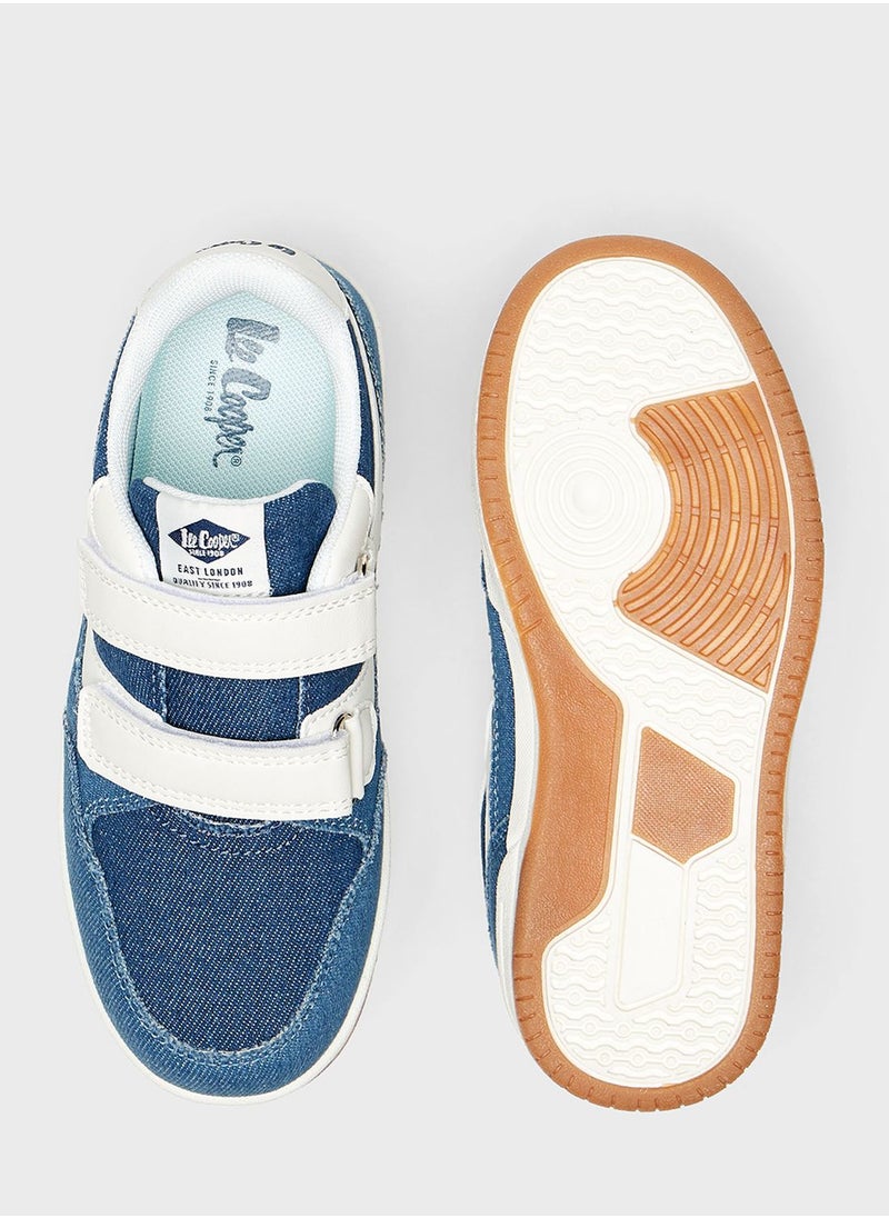 Lee Cooper - Kids Low Top Velcro Sneaker - Image 1