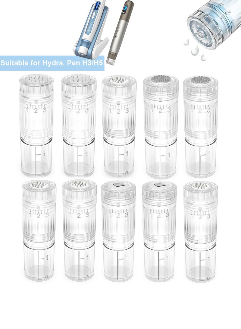 Dr.pen 10 Replacement Cartridges for Microneedling Pen 12 Needles for Hydra Pen H3 and Hydra Pen H5 Serum Applicator, Genuine Disposable Replacement Tips Skin Care Accessories - Image 1