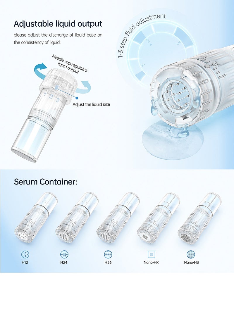 Dr.pen 10 Replacement Cartridges for Microneedling Pen 12 Needles for Hydra Pen H3 and Hydra Pen H5 Serum Applicator, Genuine Disposable Replacement Tips Skin Care Accessories - Image 3
