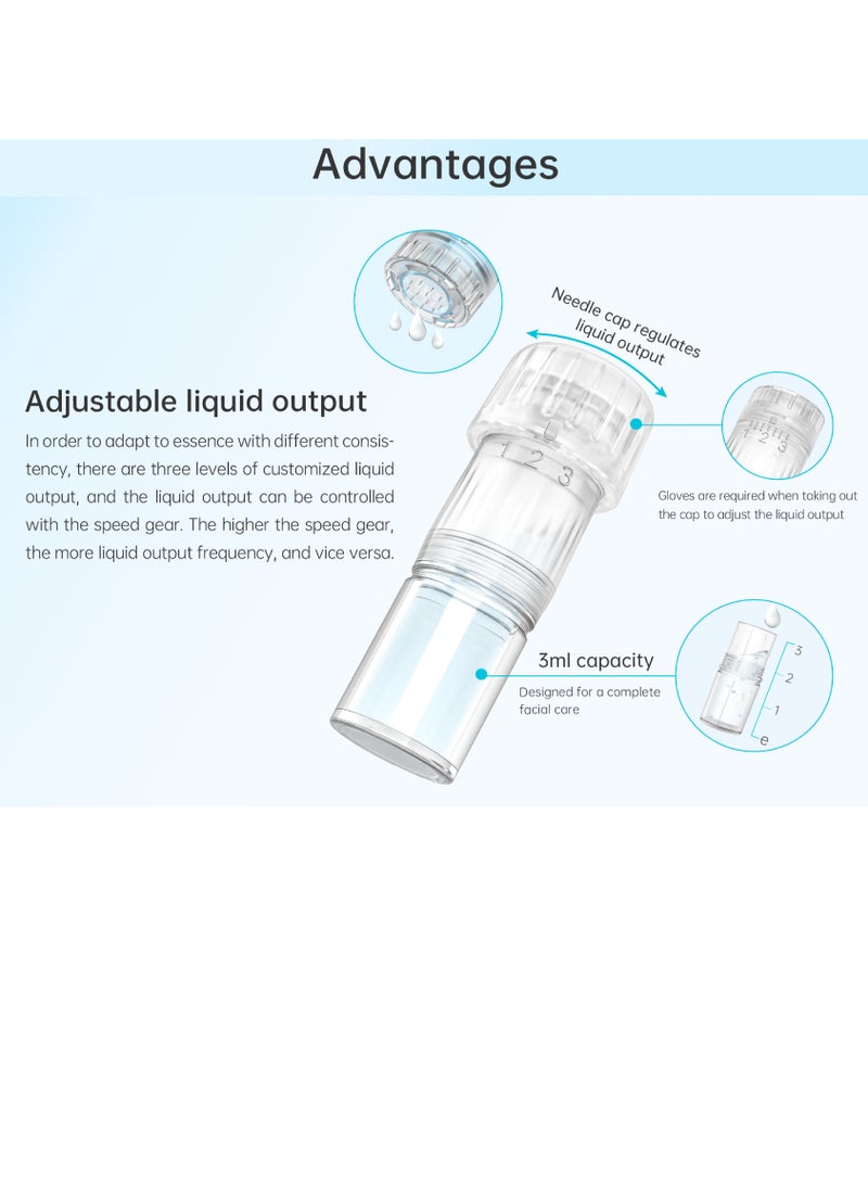 Dr.pen 10 Replacement Cartridges for Microneedling Pen 12 Needles for Hydra Pen H3 and Hydra Pen H5 Serum Applicator, Genuine Disposable Replacement Tips Skin Care Accessories - Image 2
