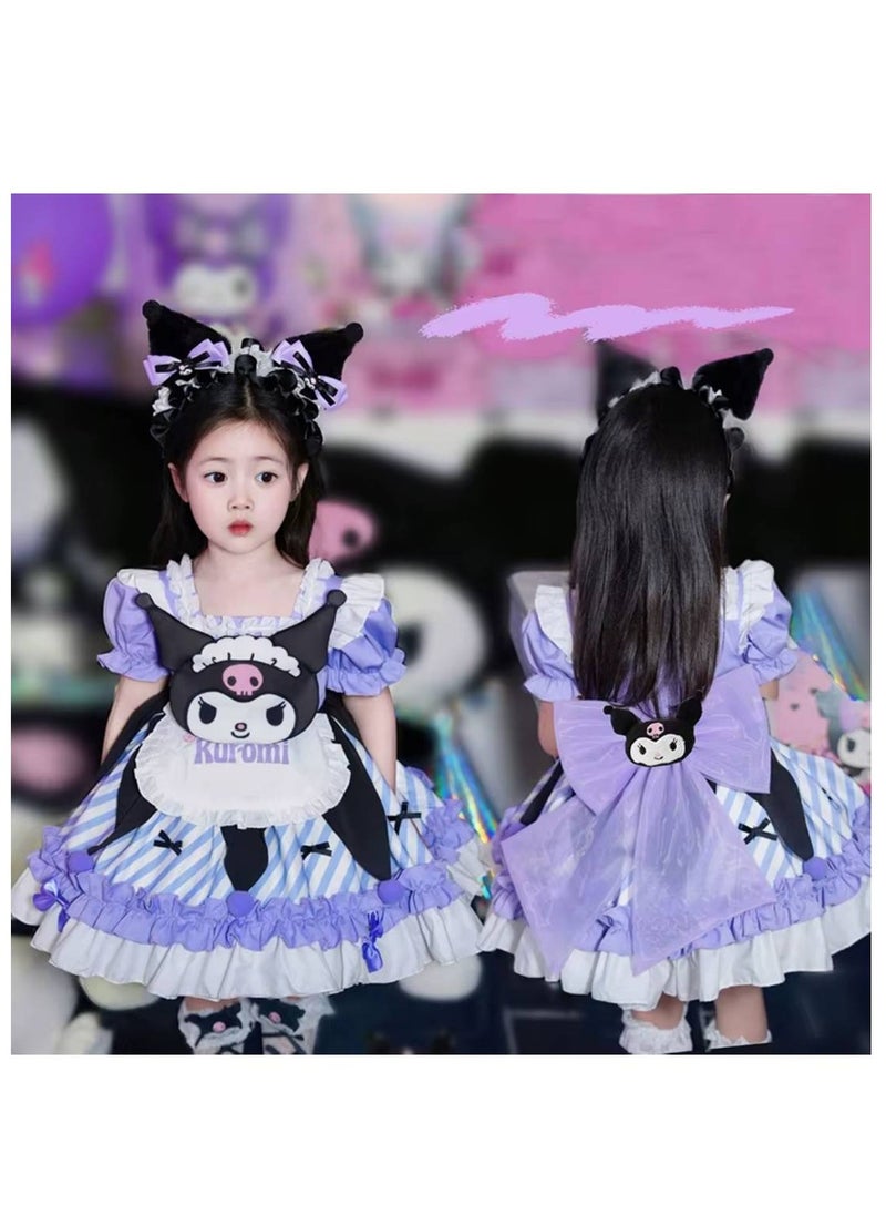 kuromi - فستان كورومي للأطفال مقاس حر - Image 1