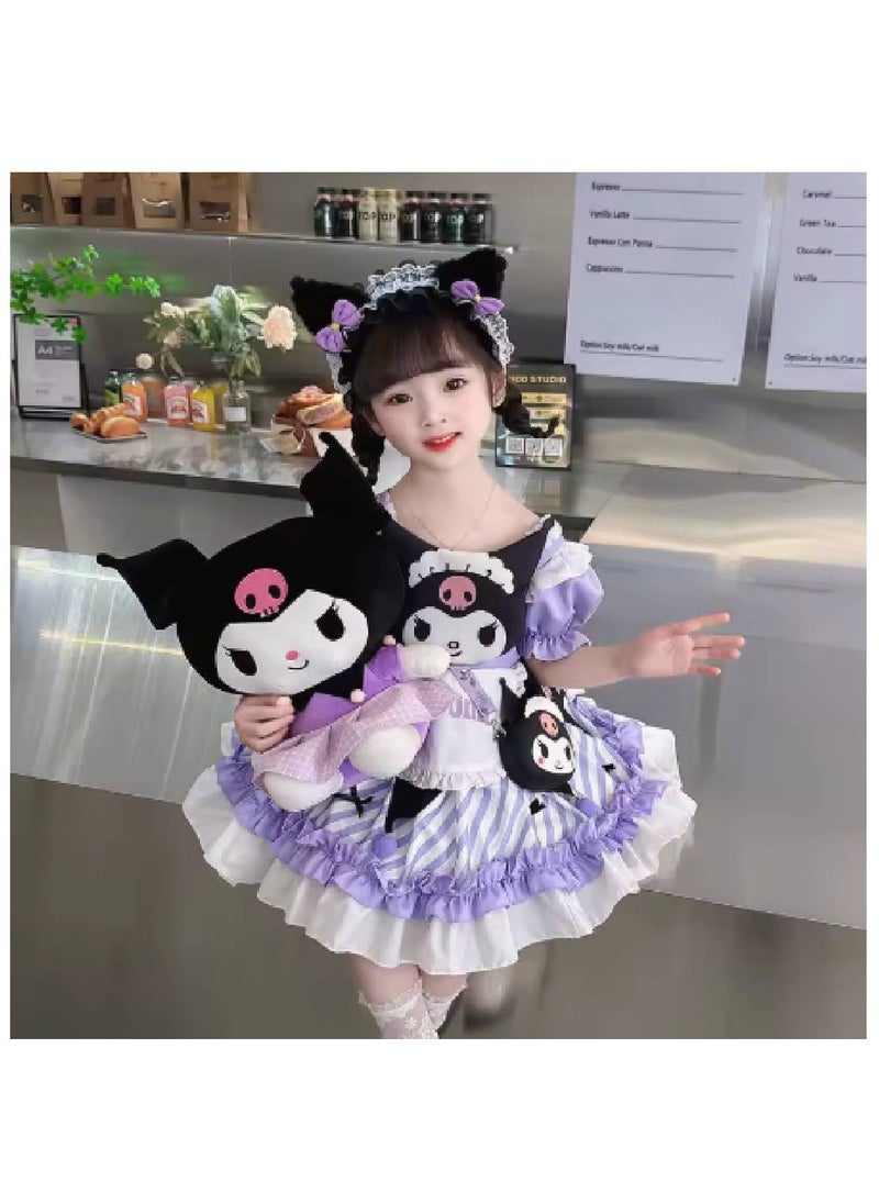 kuromi - فستان كورومي للأطفال مقاس حر - Image 1
