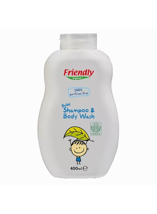Baby Shampoo & Body Wash For Hair & Body 400ml