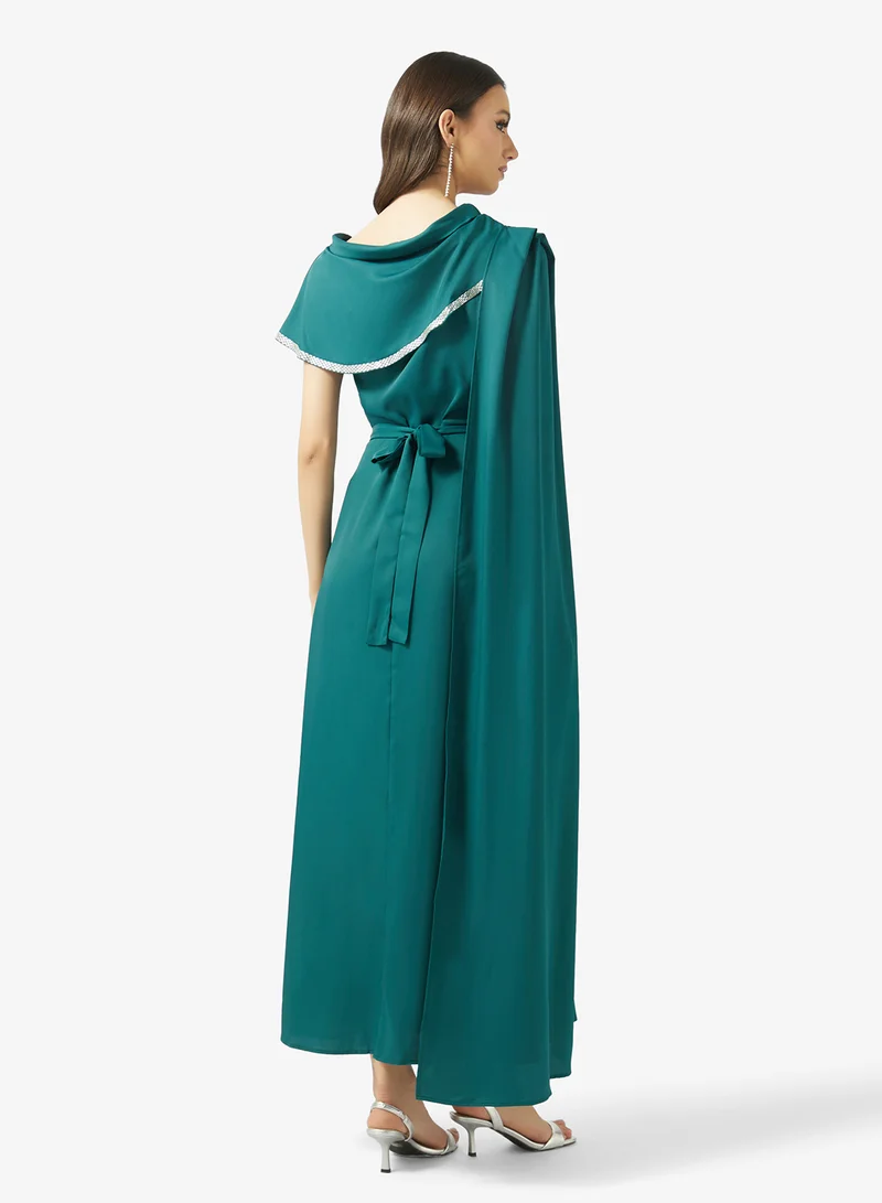 خزانة A-line Dress With Trail