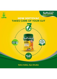 Softovac Softovac Bowel Regulator 250g - 100% Natural Actives: High Fiber Formula enriched with Sonamukhi, Harad, Mulethi, Saunf etc.  - Image 4
