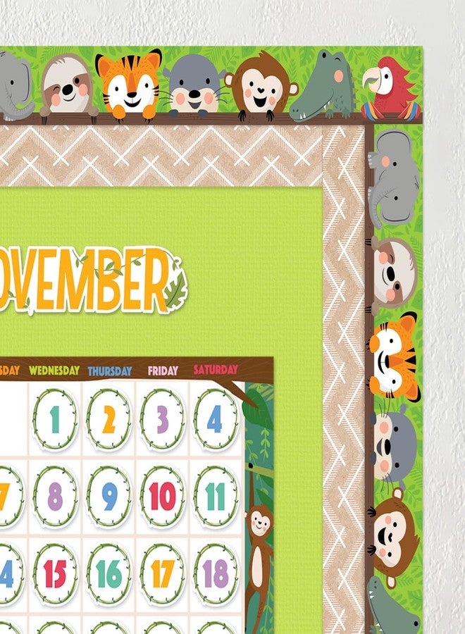 Creative Teaching Press CTP Jungle Friends EZ Border, Bulletin Board Border Top Classroom Decorating Accents (Creative Teaching Press 10983) - Image 4