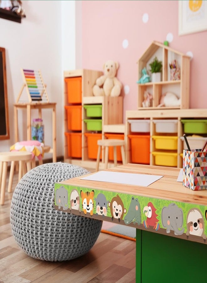 Creative Teaching Press CTP Jungle Friends EZ Border, Bulletin Board Border Top Classroom Decorating Accents (Creative Teaching Press 10983) - Image 5