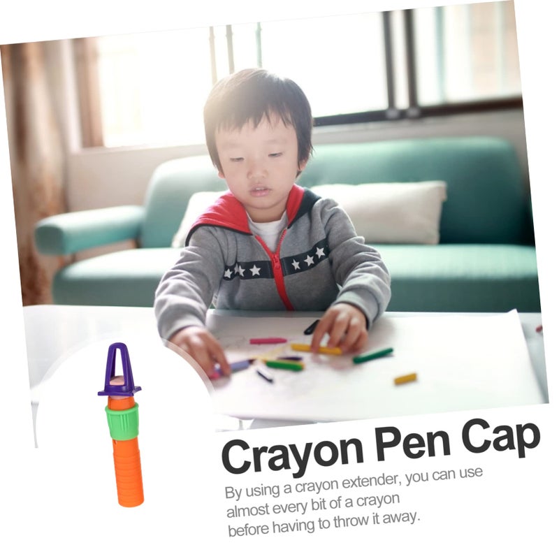 Oil Pastel Extender Pencil Tool Set Of 15 Pieces With Sharpener Cap For Oil Painting - Image 4