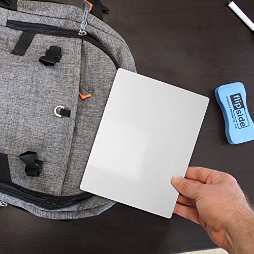 Flipside Products 5" x 7" Two-Sided Dry Erase White Boards, Classroom Pack, Double Sided Lapboard for Class, Reusable for Group Participation - 12 Pack - Image 3