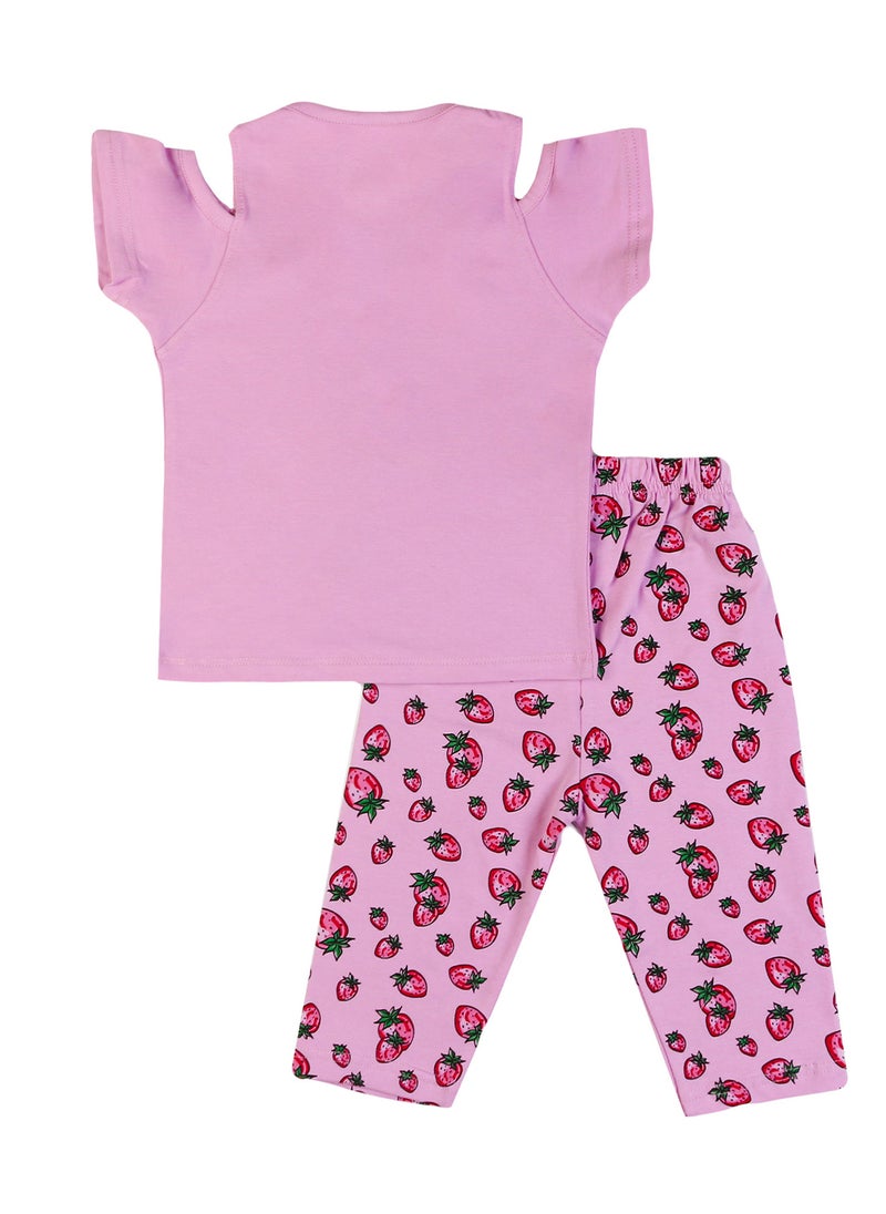 Zercon Summer Pajama Set for Girls  - Image 3