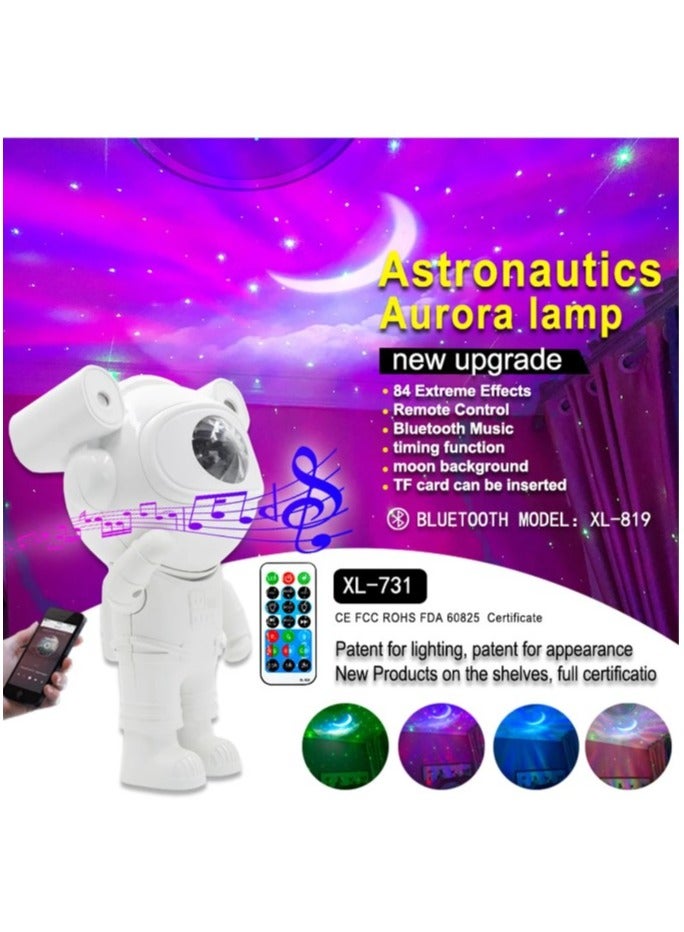 Galaxy Astronaut Star Projector Night Light with Timer Remote Control and 360° Adjustable Design, Best Gifts For Kids - Image 2