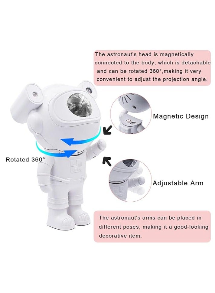 Galaxy Astronaut Star Projector Night Light with Timer Remote Control and 360° Adjustable Design, Best Gifts For Kids - Image 3
