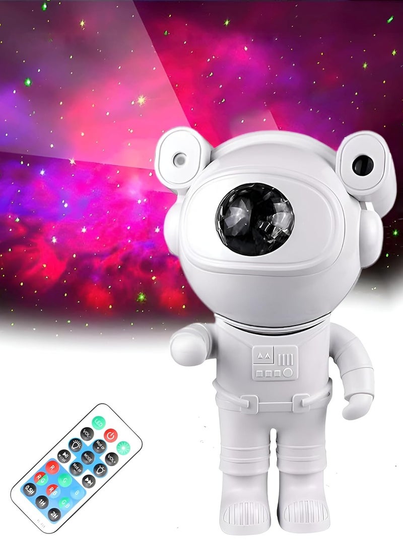 Galaxy Astronaut Star Projector Night Light with Timer Remote Control and 360° Adjustable Design, Best Gifts For Kids - Image 1
