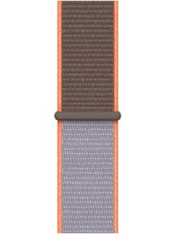 HuHa Replacement Band for Watch Series 5/4/3/2/1 40/38 mm Grey/Orange  - Image 2