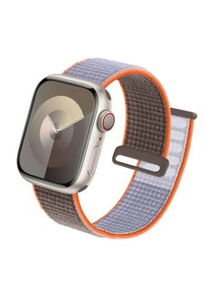 HuHa Replacement Band for Watch Series 5/4/3/2/1 40/38 mm Grey/Orange  - Image 1