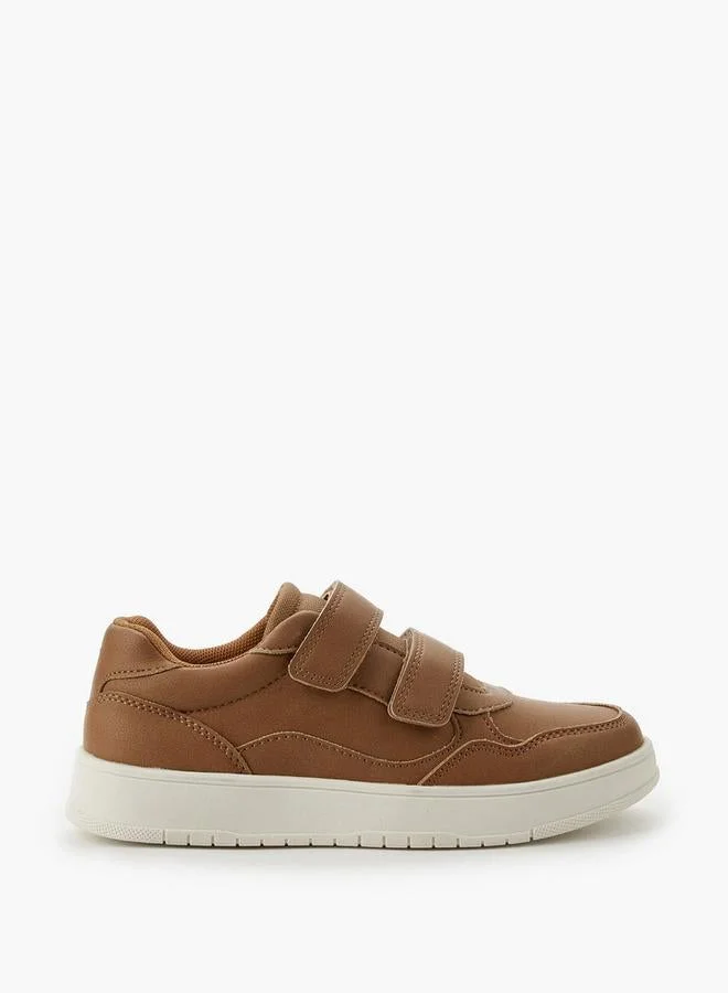 Mister Duchini Boys Hook And Loop Sneakers