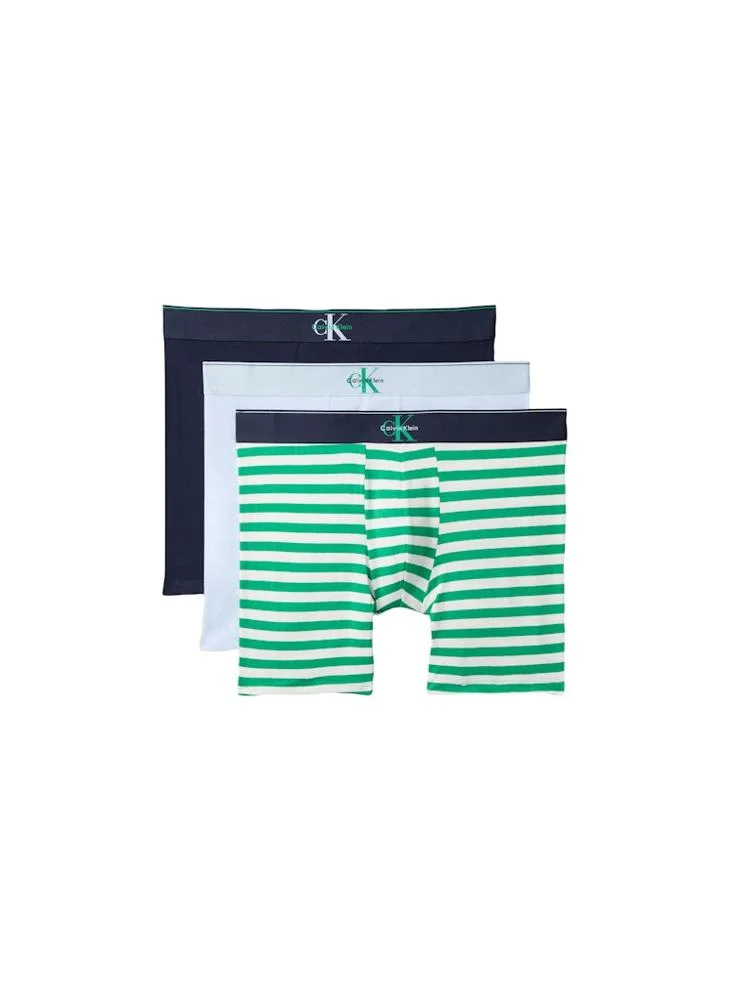 CALVIN KLEIN Graphic Monogram Cotton Stretch Briefs