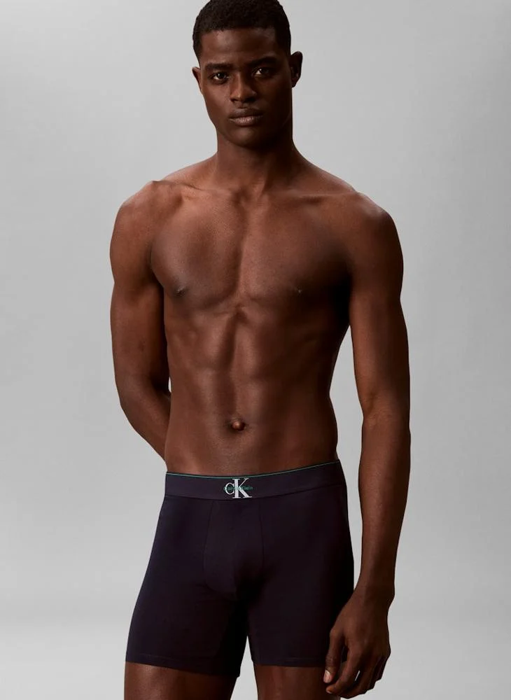 CALVIN KLEIN Graphic Monogram Cotton Stretch Briefs