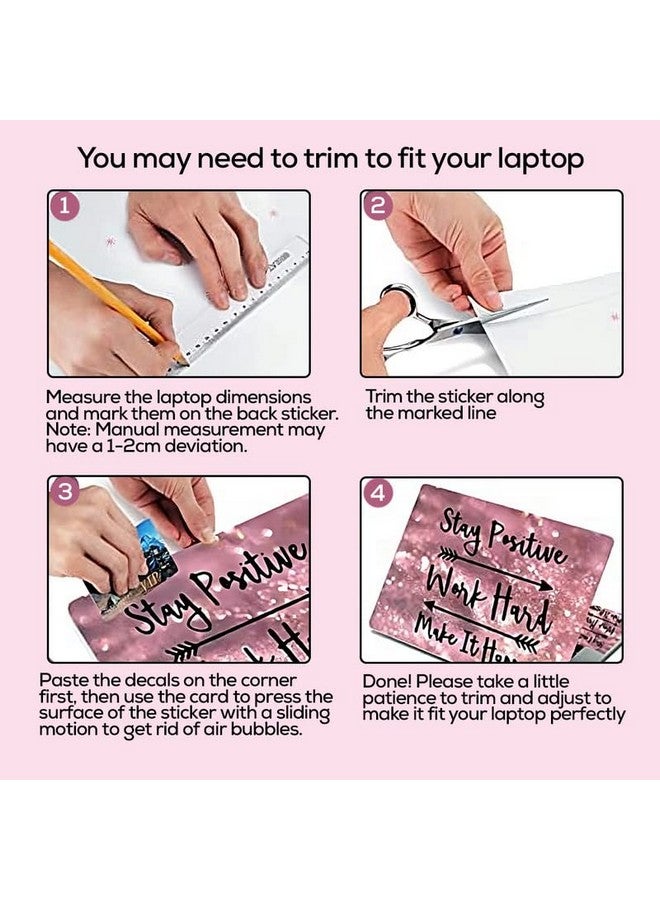 Galaxsia H256 Top+Wrist Pad Vinyl Laptop Skin/Sticker/Cover for 15 to 15.6 Inches Laptops Laminated-Removable-HD Quality Compatible for Hp (15x10 Inches) - Image 5