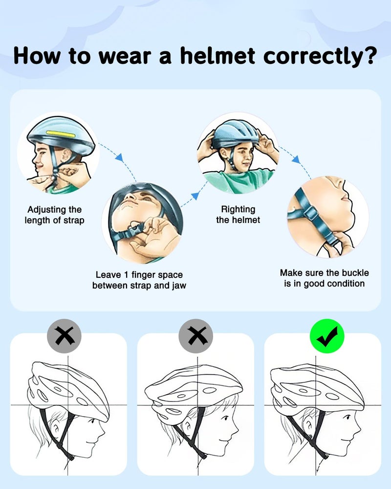 Bimalsic Toddler Bike Helmet 6M-2.5 Years Old- with 12 Vents & Dual Liner (0.16"+0.28") - Adjustable Dial Fit (45-49cm) (XS,Cow) - Image 5