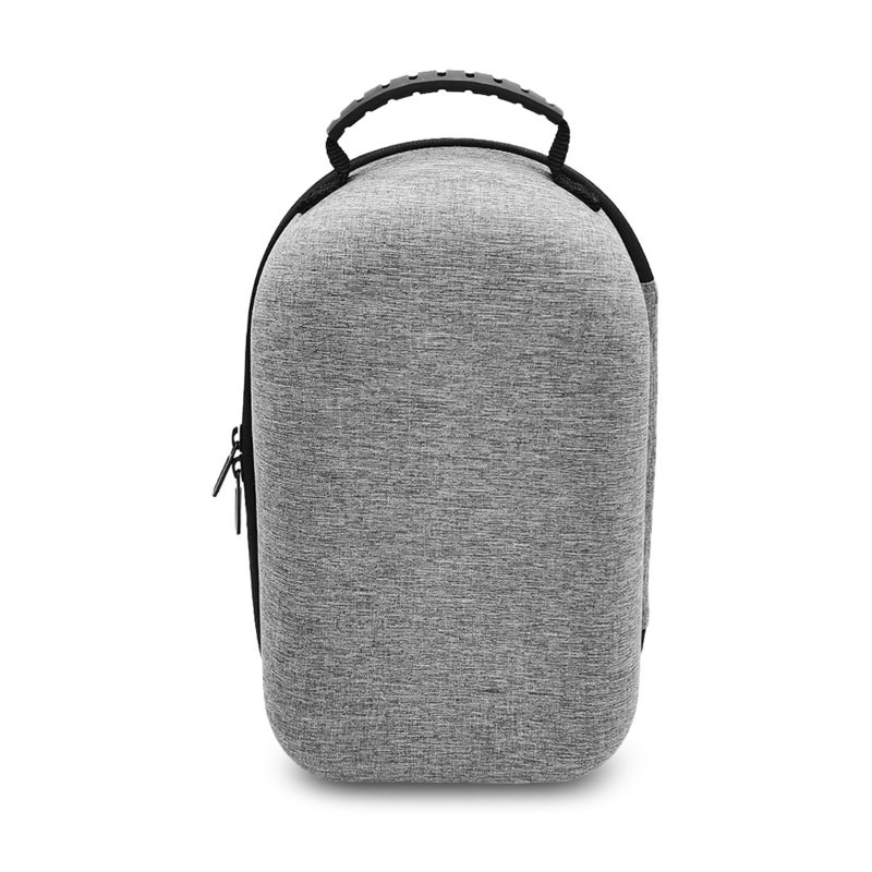 VR Headset Hard Carrying Case: Grey Waterproof EVA Material - Double Metal Zipper Design VR Headset Accessories for VR Device Storage And Travel - Image 5