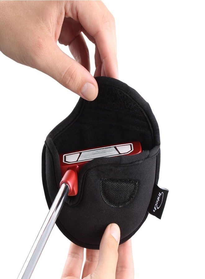 Intech Golf Black Neoprene Mallet Putter Head Cover - Image 1