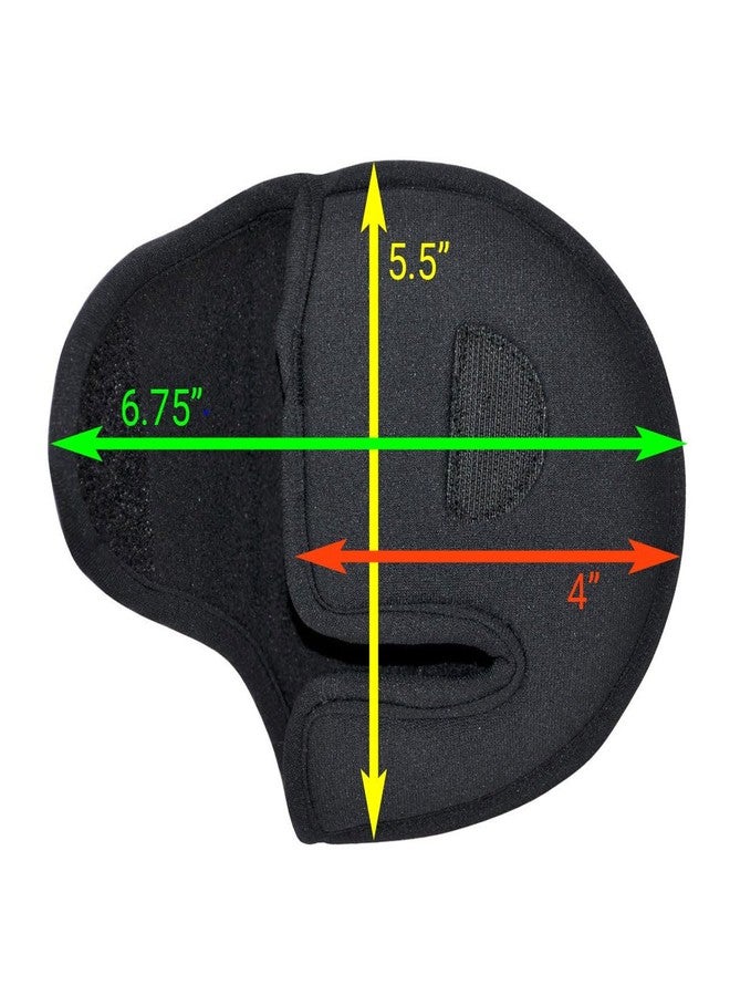 Intech Golf Black Neoprene Mallet Putter Head Cover - Image 5