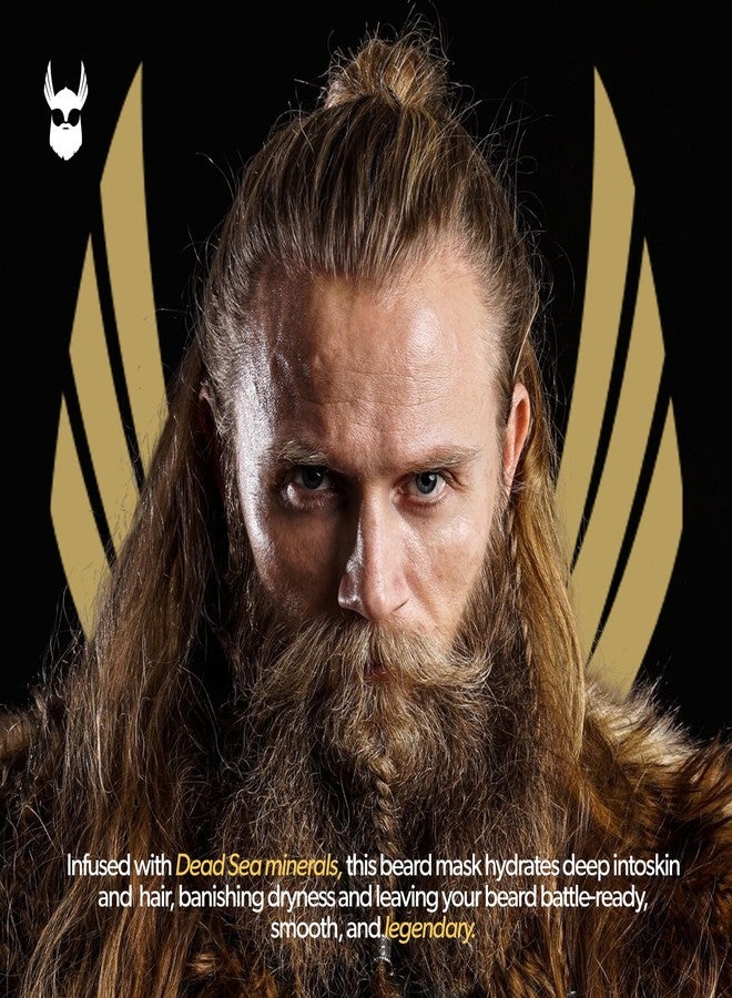 The Beard Struggle بلسم لحية فايكنغ من ذا بيرد سترغل مع معادن البحر - 5.29 أونصة - يعزز صحة اللحية - قناع تنظيف اللحية للرجال - Image 5