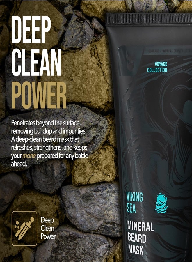 The Beard Struggle بلسم لحية فايكنغ من ذا بيرد سترغل مع معادن البحر - 5.29 أونصة - يعزز صحة اللحية - قناع تنظيف اللحية للرجال - Image 3