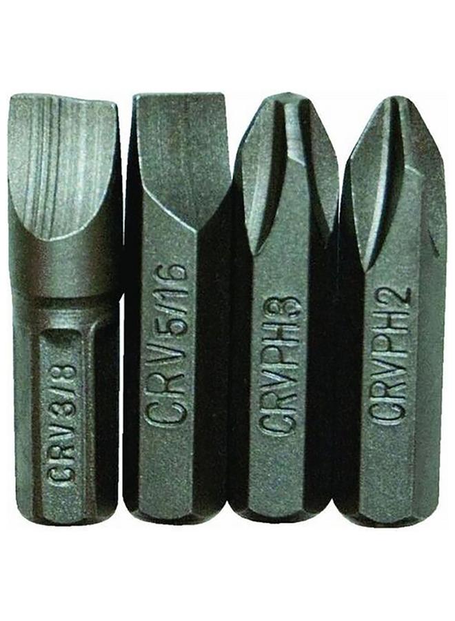 GREAT NECK 4-Piece Drill Bits for Impact Driver Grey  - Image 3