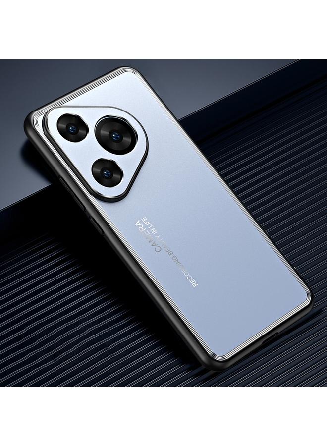 اس-توب جراب لهاتف Huawei Pura 70، جراب معدني غير لامع - Image 1