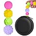 BUSOHA Silicone Fidget Balls 4 Pack New Fidget Toys Stress Balls for Adults Sensory Stone Travel Toys for CalmingAutism and ADHDGifts for Teens - Image 2