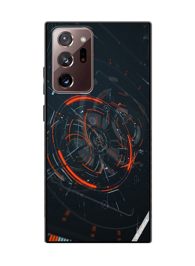 VR CREATIVE غطاء واقي لجهاز سامسونج جالكسي نوت20 ألترا 5G بتصميم تقني متعدد الألوان - Image 1