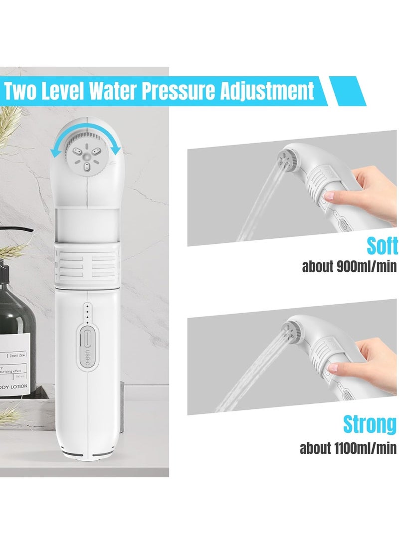 Eworld Portable High Pressure Electric Bidet with 2.5L Water Bottle – USB-C Rechargeable Travel Bidet, Waterproof Handheld Sprayer for Personal Hygiene & Baby Care - Image 3