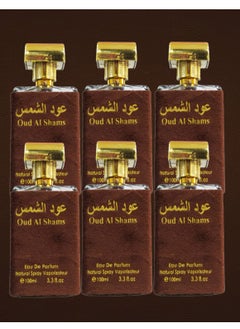 عود الشمس 6 قطع عطر عود الشمس 100 مل EDP  - Image 1