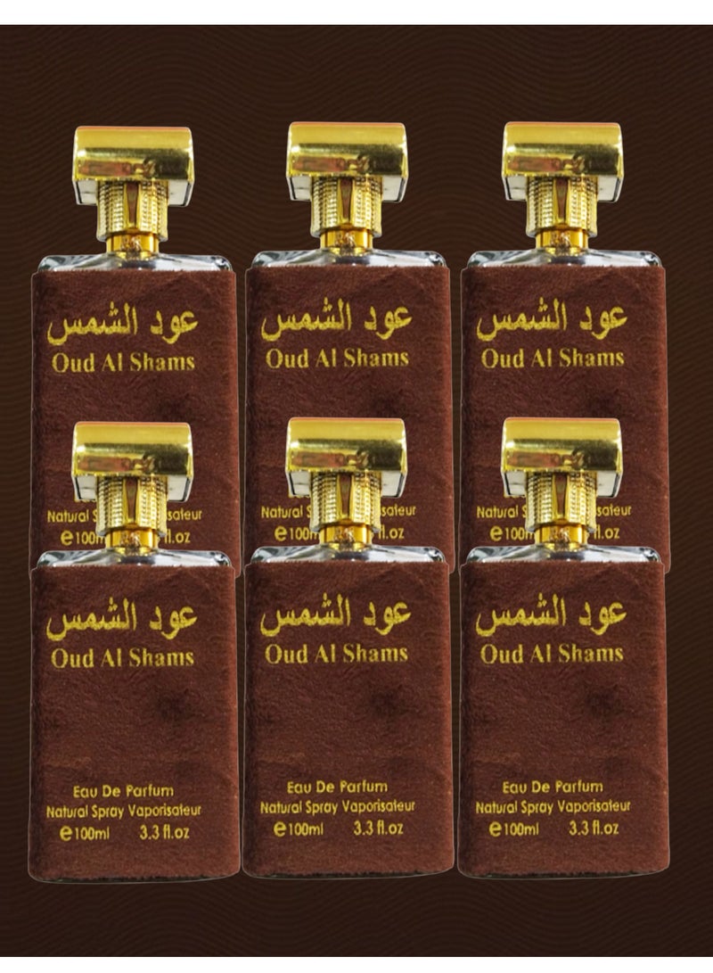 Oud Al Shams 6 Pieces Oud Al Shams Perfume 100 Ml EDP - Image 1