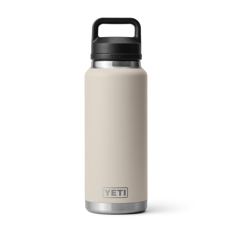 YETI Rambler 36 oz Bottle, Leakproof, Vacuum Insulated, Stainless Steel with Chug Cap, Cape Taupe - Image 1