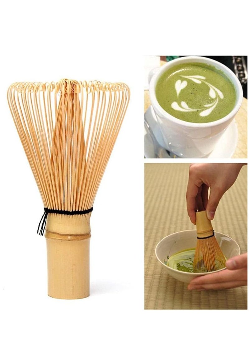 XiuWoo - Matcha Green Tea Powder Bamboo Whisk Chasen Useful Brush Tools - Image 1