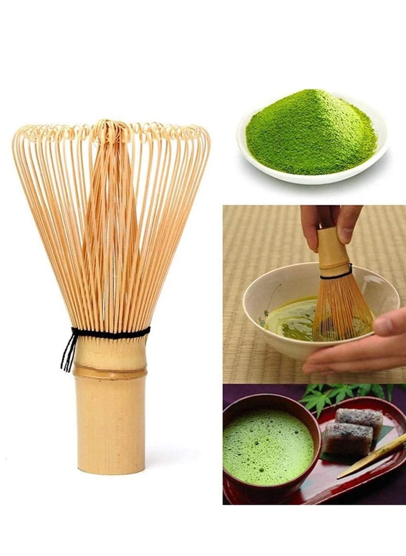 XiuWoo - Matcha Green Tea Powder Bamboo Whisk Chasen Useful Brush Tools - Image 1