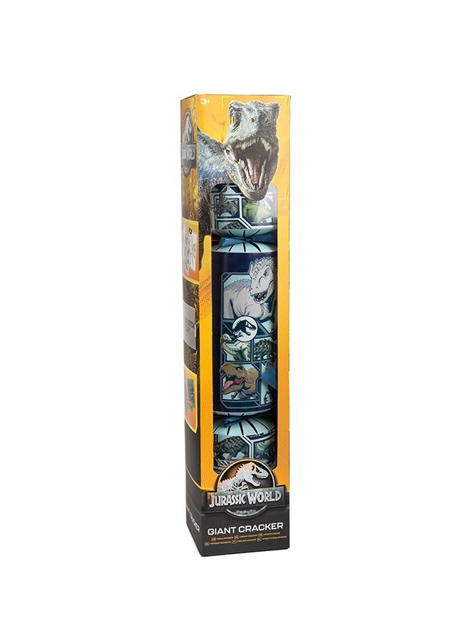 JURASSIC WORLD RMS Jurassic Cracker 55cm – Dinosaur Activity Gift Set with Stickers, Pencils & Keyring | Kids Christmas or Party Gift | Jurassic World Theme  - Image 3