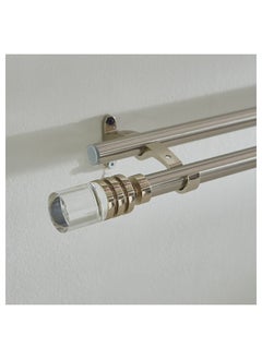 Home Box Vista Steel Extendable Double Curtain Rod 320 x 1.9 cm  - Image 3