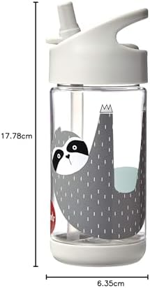 3 Sprouts - Water Bottle - Gray Sloth - Image 2