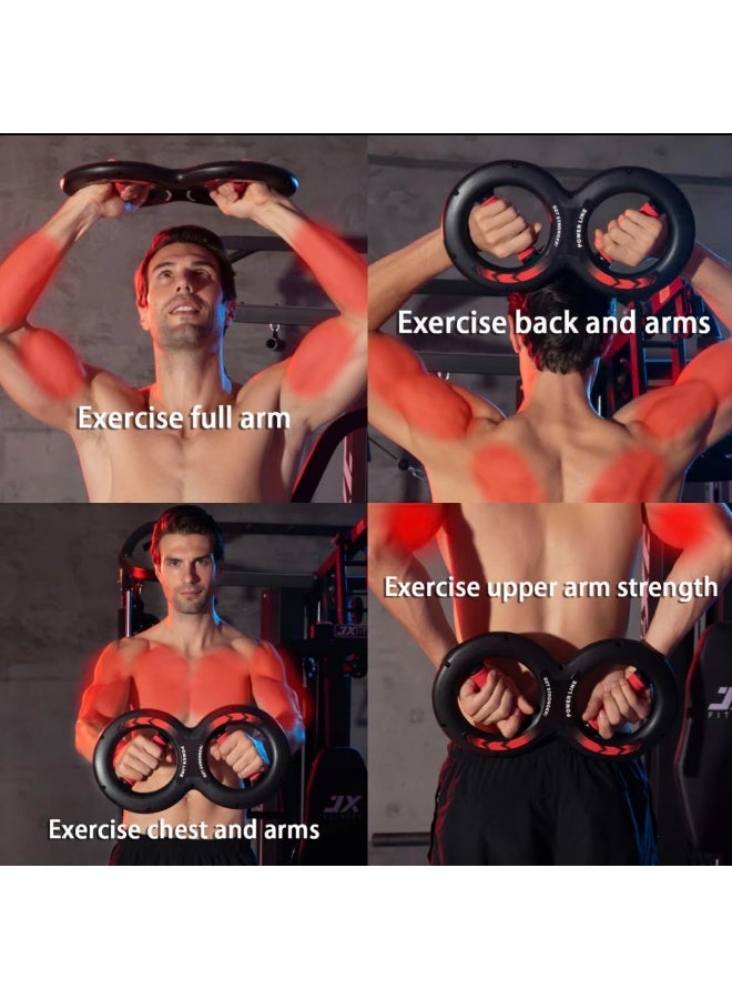 HaHaHai Wrist Grip Strength Trainer-20Kg, Wrist Flexibility Strength ,Spinning Burn Muscle Training, Gym Multifunctional Hand and Forearm Trainer, Gripper Exerciser Strengthener for Arm and Full Body Muscle Training - Image 4