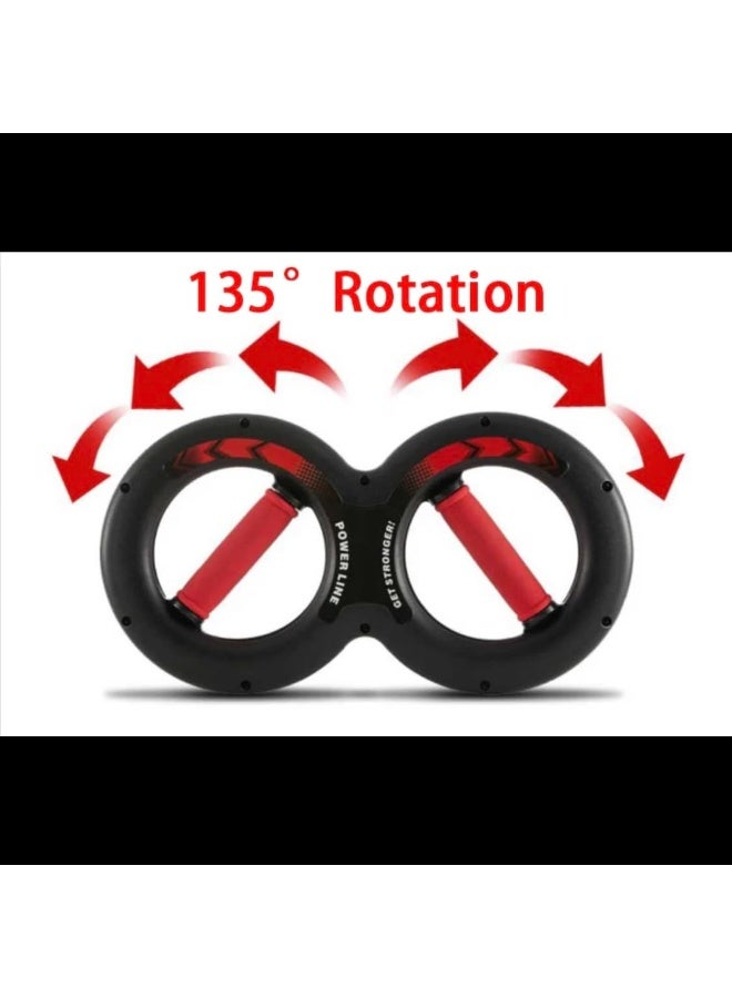 HaHaHai Wrist Grip Strength Trainer-20Kg, Wrist Flexibility Strength ,Spinning Burn Muscle Training, Gym Multifunctional Hand and Forearm Trainer, Gripper Exerciser Strengthener for Arm and Full Body Muscle Training - Image 5